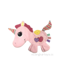 Baby Comfort Towel Unicorn Pink met streep